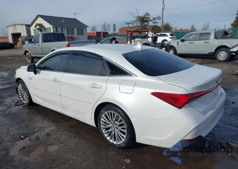 2021 Toyota Avalon Limited Hybrid z USA, uszkodzony, nr VIN 4T1DA1AB0MU008985
